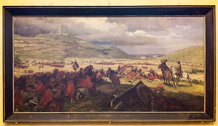 Schlacht von Solferino am 24. Juni 1859 - Gründung des Roten Kreuzes Schlacht von Solferino am 24. Juni 1859 - Gründung des Roten Kreuzes