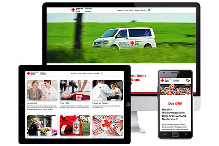 DRK-Mustervorlagen in TYPO3 Version 12.4 DRK-Mustervorlagen in TYPO3 Version 12.4